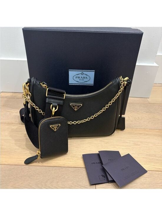 Prada Handbags - Authentic Prada Redition Leather Full set